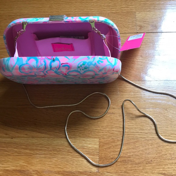 NWT LILLY PULITZER Lidia Minaudiere clutch - Picture 8 of 14